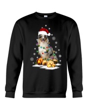 Australian Shepherd Christmas Dog Light Crewneck Sweatshirt tile