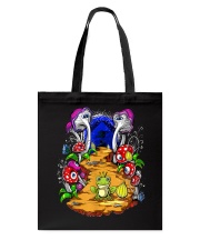 Psychedelic Magic Mushrooms Frog Psilocybin Tote Bag tile