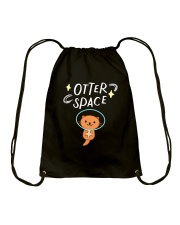 Otter Space Tshirt Outer SpaceAstronaut Pun Drawstring Bag tile