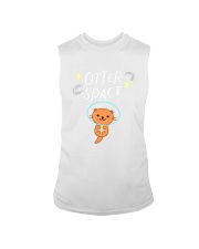 Otter Space Tshirt Outer SpaceAstronaut Pun Sleeveless Tee tile