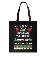 Belgian Malinois Mom Lovers Gift Ugly Christmas Tote Bag tile