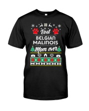 Belgian Malinois Mom Lovers Gift Ugly Christmas Classic T-Shirt tile
