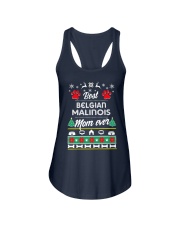 Belgian Malinois Mom Lovers Gift Ugly Christmas Ladies Flowy Tank tile