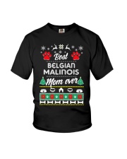 Belgian Malinois Mom Lovers Gift Ugly Christmas Youth T-Shirt tile