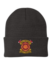 Once A Firefighter Always A Firefighter Knit Beanie tile