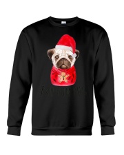 Bah Hum Pug Merry Pugmas Christmas Shirt Dog Mom Gift Crewneck Sweatshirt tile