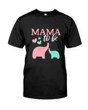 Mama To Be Elephant Pregnancy Announcement Premium Fit Mens Tee tile