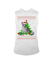 Corgi Ugly Christmas Shirt Cardigan Corgi Christmas Tree Sleeveless Tee tile
