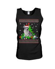 Corgi Ugly Christmas Shirt Cardigan Corgi Christmas Tree Unisex Tank tile