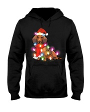 Dachshund Christmas Gifts Cute Dog Lovers Hooded Sweatshirt tile