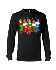 Beagle Christmas Beagle Dog Cute Socks Xmas Gift Long Sleeve Tee tile