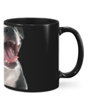 Cute Pit Bull Shirt Santa Hat Image Funny Dog Christmas Gift Mugs tile