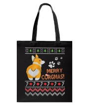Corgi Ugly Christmas Funny Dog Gift For Christmas Tote Bag tile