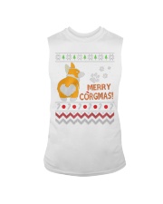 Corgi Ugly Christmas Funny Dog Gift For Christmas Sleeveless Tee tile
