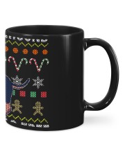 Dachshund Around The Christmas Tree Ugly Xmas Mugs tile