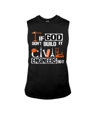 If God Didn't Build It Engineers Did It Sleeveless Tee tile