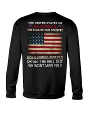 THE UNITED STATES OF Crewneck Sweatshirt tile