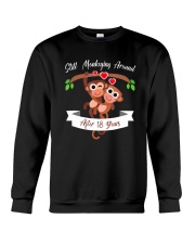 18th Wedding Anniversary Crewneck Sweatshirt tile