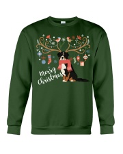 Christmas Bernese Mountain Dog Crewneck Sweatshirt front
