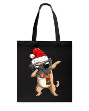 Dabbing Pug Santa Christmas Gift Kids Boys Girls Pugmas Xmas Tote Bag tile