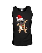 Dabbing Pug Santa Christmas Gift Kids Boys Girls Pugmas Xmas Unisex Tank tile