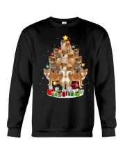 Cute Shiba Inu Funny Christmas Tree Dog Lovers Gift Crewneck Sweatshirt tile
