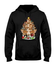Cute Shiba Inu Funny Christmas Tree Dog Lovers Gift Hooded Sweatshirt tile