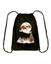 Beagle Christmas Santa Reindeer Xmas Gift For Beagle Dog Men Drawstring Bag tile