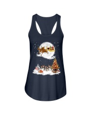 Beagle Christmas Santa Reindeer Xmas Gift For Beagle Dog Men Ladies Flowy Tank tile