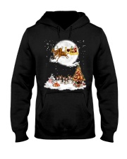 Beagle Christmas Santa Reindeer Xmas Gift For Beagle Dog Men Hooded Sweatshirt tile