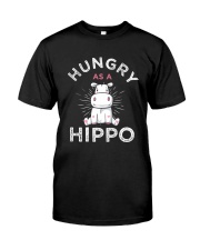 Africa Animal Zoo Keeper Gift Idea Hungry Premium Fit Mens Tee tile