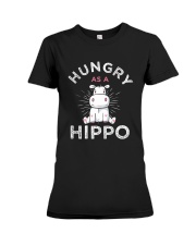 Africa Animal Zoo Keeper Gift Idea Hungry Premium Fit Ladies Tee tile