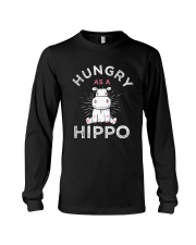 Africa Animal Zoo Keeper Gift Idea Hungry Long Sleeve Tee tile