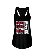 Canada Veteran Don't Thank Me Thank My Brothers Who Never Came Back Ladies Flowy Tank tile
