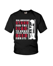 Canada Veteran Don't Thank Me Thank My Brothers Who Never Came Back Youth T-Shirt tile
