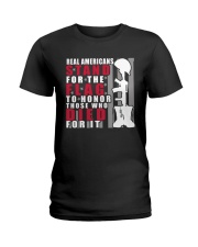 Canada Veteran Don't Thank Me Thank My Brothers Who Never Came Back Ladies T-Shirt tile