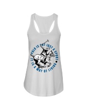 Polo Is Not Just A Sport It Is A Way Of Living Ladies Flowy Tank tile