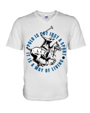Polo Is Not Just A Sport It Is A Way Of Living V-Neck T-Shirt tile