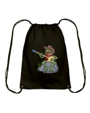 Bluegrass Banjo Shirt Country Music Cowbo Drawstring Bag tile