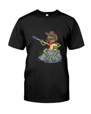 Bluegrass Banjo Shirt Country Music Cowbo Premium Fit Mens Tee tile