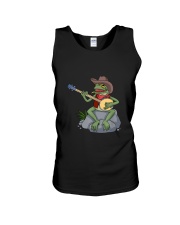 Bluegrass Banjo Shirt Country Music Cowbo Unisex Tank tile