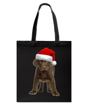 Chocolate Lab Shirt Dog Labrador Retriever Christmas Gift Tote Bag tile