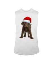 Chocolate Lab Shirt Dog Labrador Retriever Christmas Gift Sleeveless Tee tile