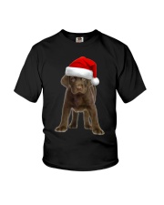 Chocolate Lab Shirt Dog Labrador Retriever Christmas Gift Youth T-Shirt tile