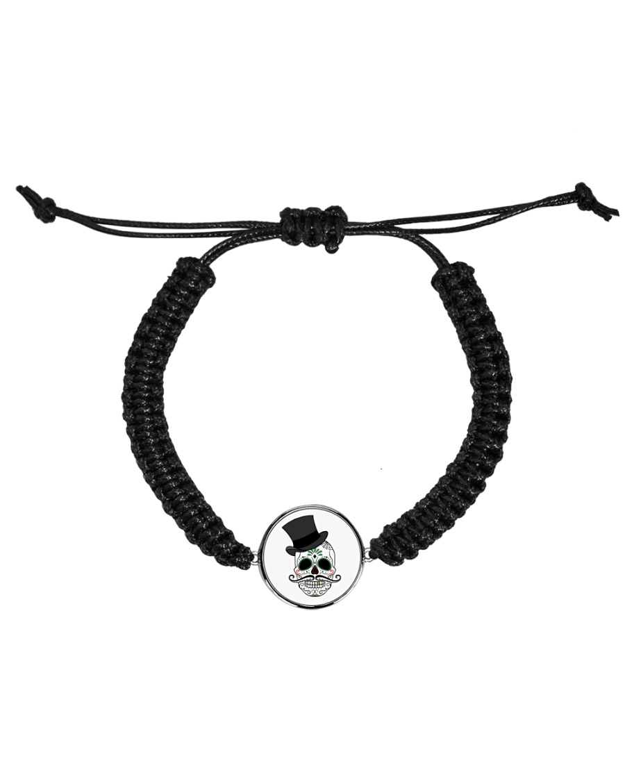 Skull Cord Circle Bracelet Cord Circle Bracelet