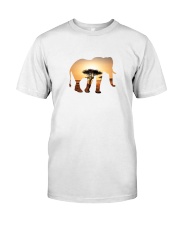 Elephant in the savannah Premium Fit Mens Tee thumbnail