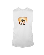 Elephant in the savannah Sleeveless Tee thumbnail