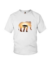 Elephant in the savannah Youth T-Shirt thumbnail
