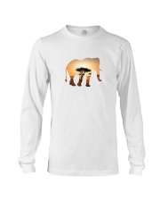 Elephant in the savannah Long Sleeve Tee thumbnail