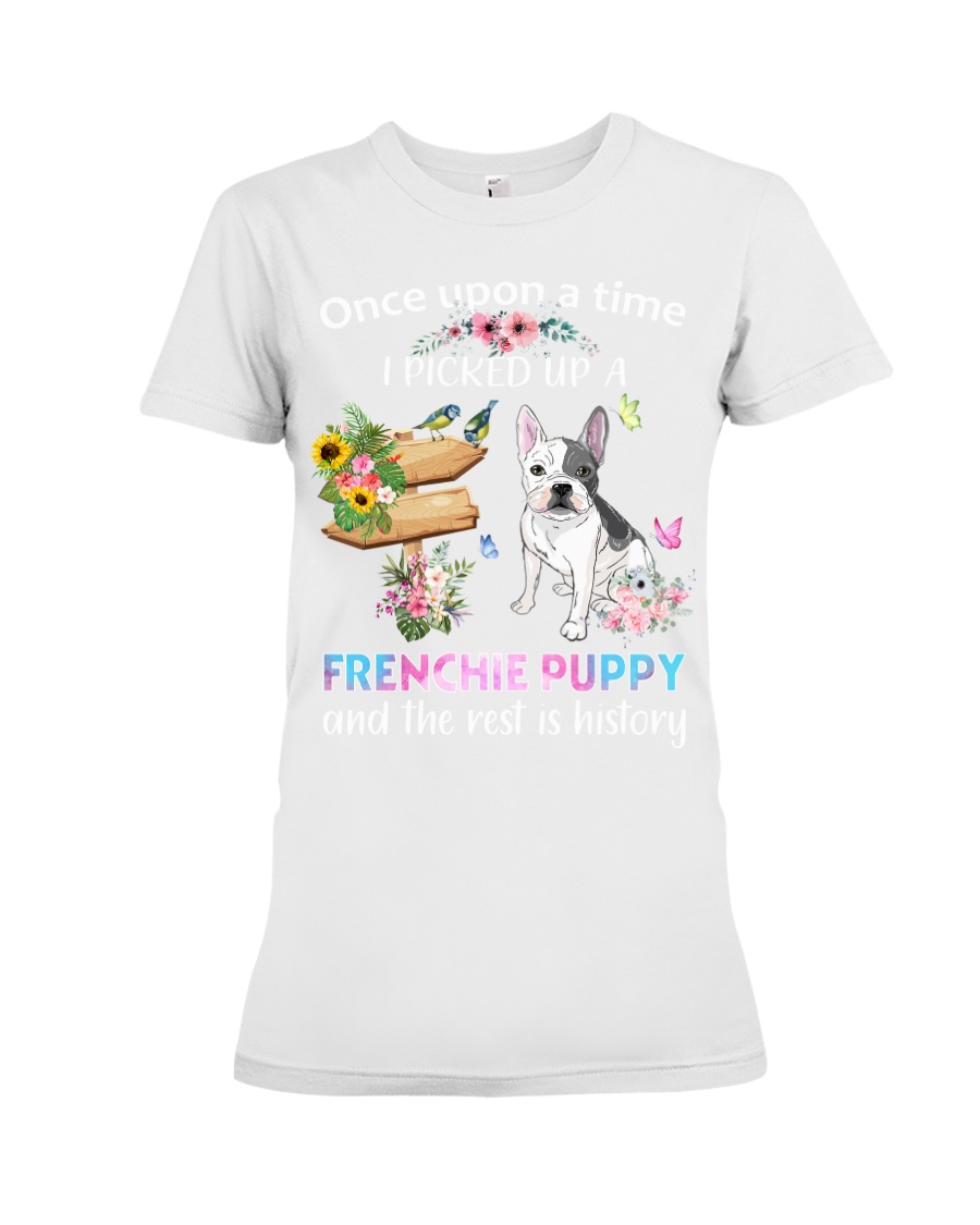 Once Upon Time Frenchie Premium Fit Ladies Tee
